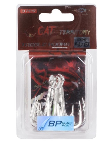 Mikado Cat Territory Treble Hook No. 2/0