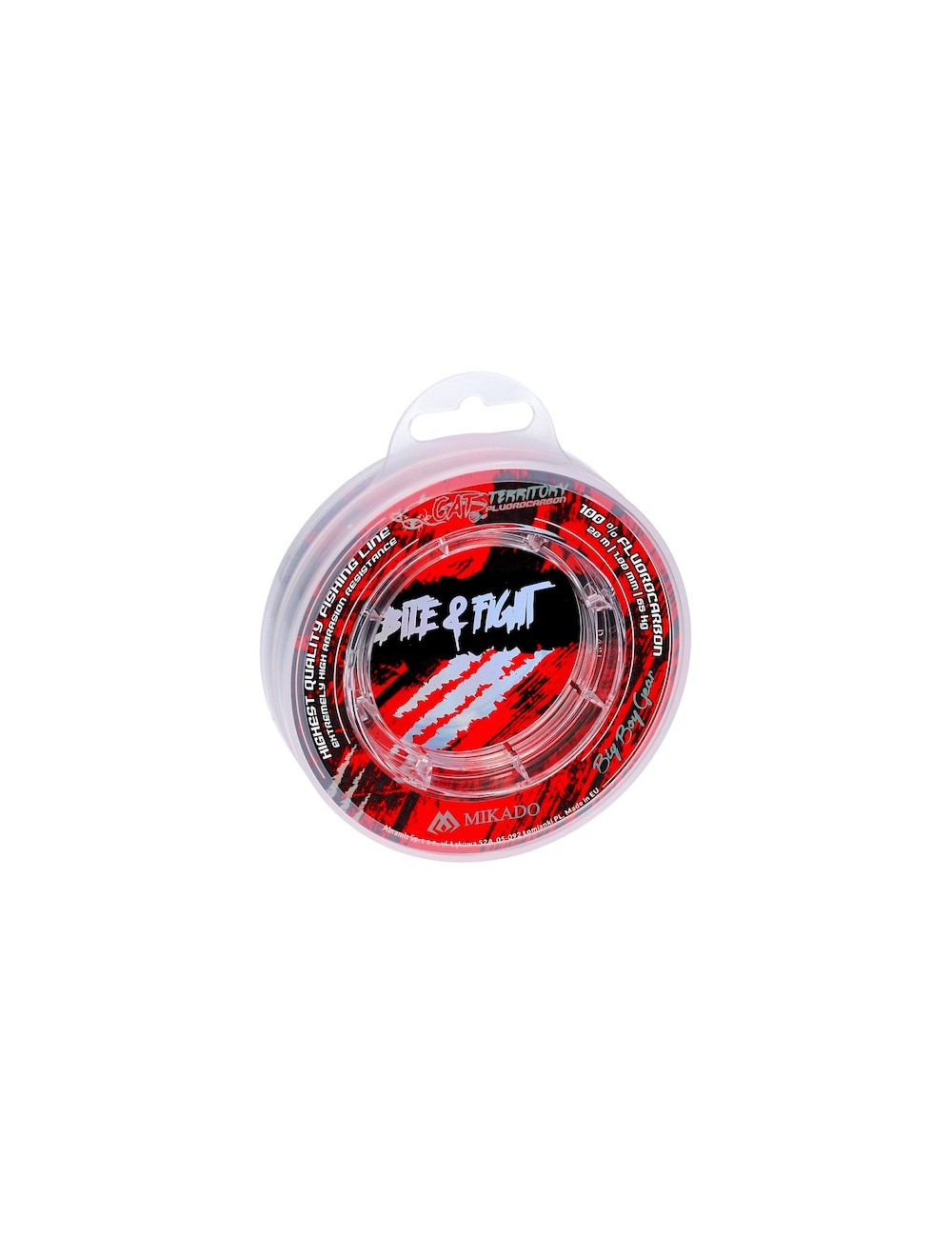 Mikado Cat Territory Fluorocarbon Előke 0.60mm 20m
