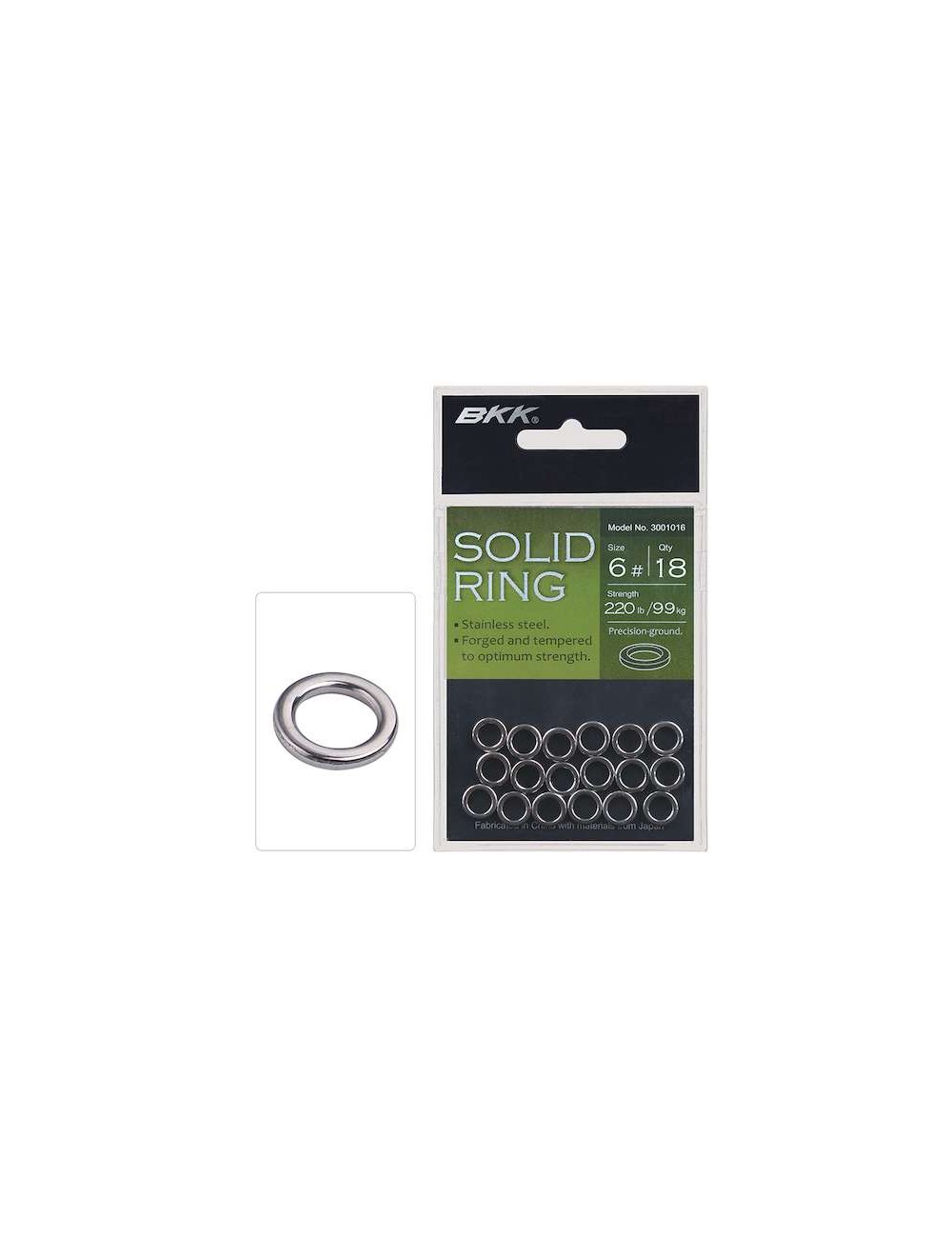 BKK Solid Ring Acélkarika No. 4