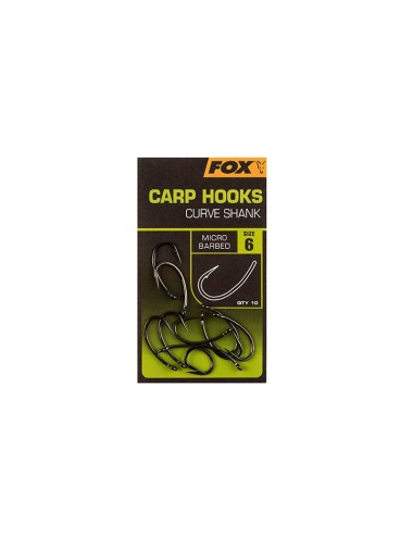 Fox Carp Hooks Curve Shank 4