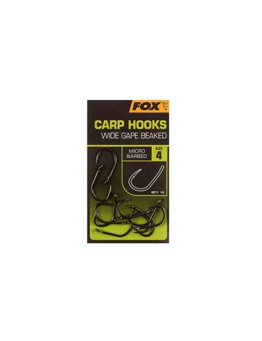 Fox Carp Hooks Wide Gape 4