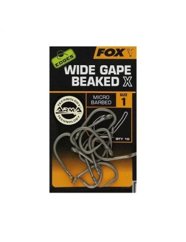 Fox Edges Wide Gape Beaked X 2
