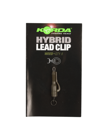 Korda Hybrid Lead Clips Weed